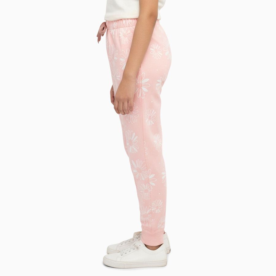 Girls' Pyjama, हल्का गुलाबी, large