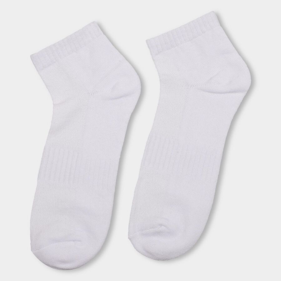 Men's Socks (Pack of 3), काला, large image number null