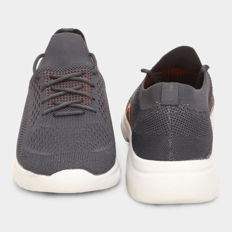 Mens Athleisure Sports Shoes, Grey, large image number null