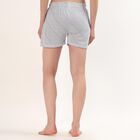 Women's Black Regular Fit Side Stripe Shorts, काला, small