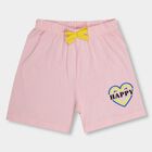 Girls' Shorts, Light Pink, small