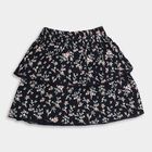 Girls' Skirt , नेवी ब्लू, small image number null