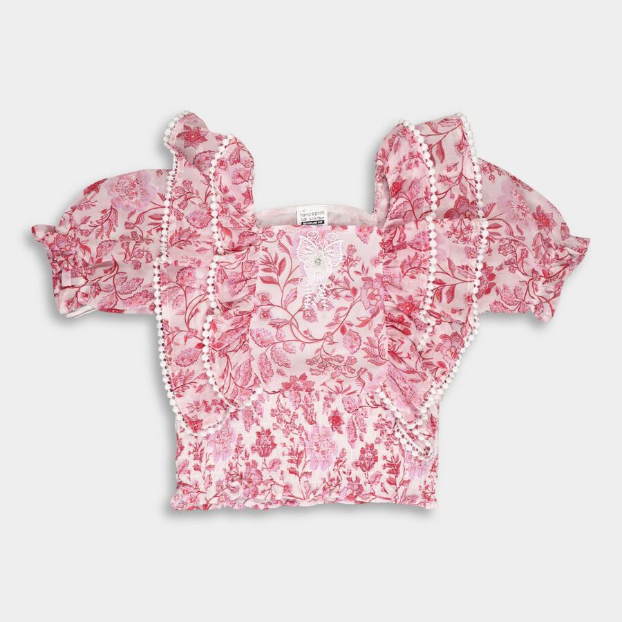 Girls' T-Shirt, Light Pink, large image number null