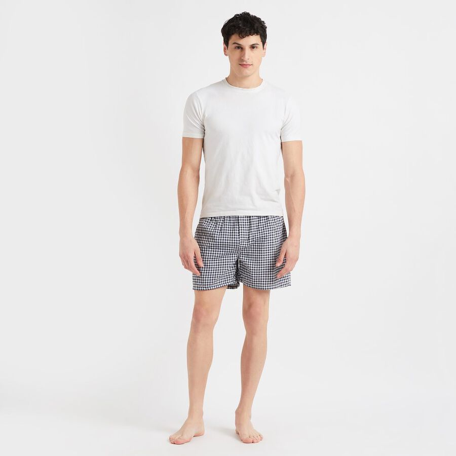 Men's Boxers, Navy Blue, large image number null