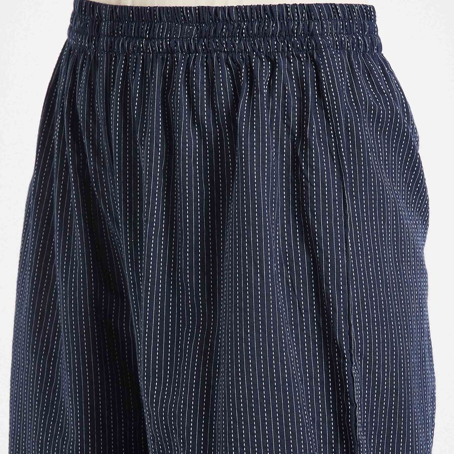 Solid Palazzo, Navy Blue, large image number null