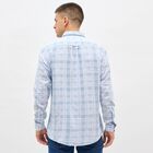 Men's Light Powder Blue Classic Casual Shirt, हल्का नीला, small image number null