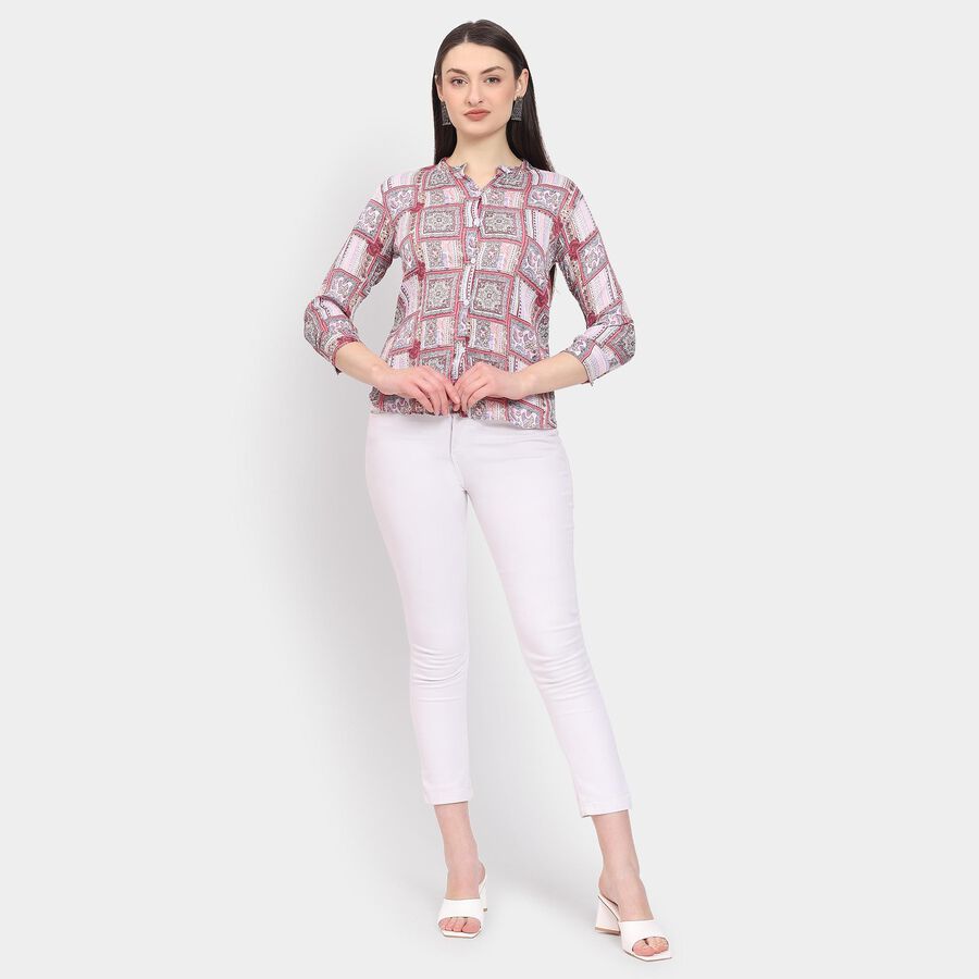 Ladies' Shirt, Pink, large