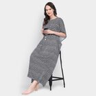 Printed Nighty, White, small image number null