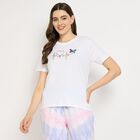 Ladies' 100% Cotton Round Neck T-Shirt, White, small image number null