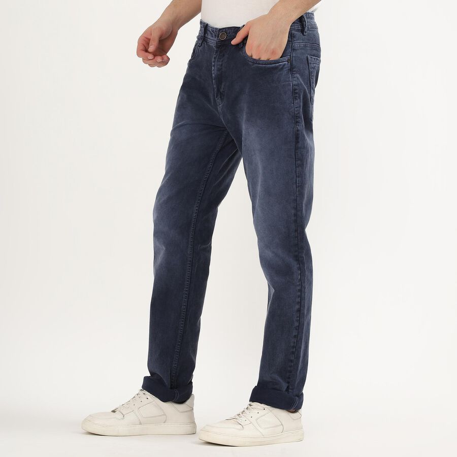 Men's Skinny Jeans, Dark Blue, large image number null