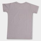 Boys' Half Sleeves T-Shirt , Light Grey, small image number null