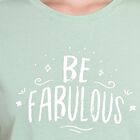 Ladies' Round Neck T-Shirt , हल्का हरा, small image number null