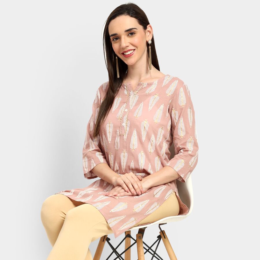 Ladies' Kurta, बैंगनी, large image number null