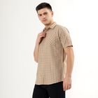 Men's 100% Cotton Regular Collar Casual Shirt , Mustard, small image number null