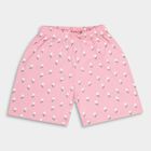 Girls' Shorts, हल्का गुलाबी, small