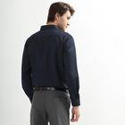 Men's Formal Shirt, Navy Blue, small image number null