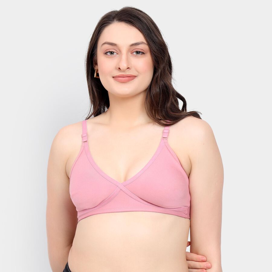 Ladies' Bra , हल्का गुलाबी, large image number null