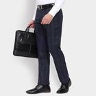 Men's Slim Fit Formal Trousers, नेवी ब्लू, small image number null
