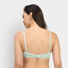 Ladies' 100% Cotton Bra , Light Green, small image number null