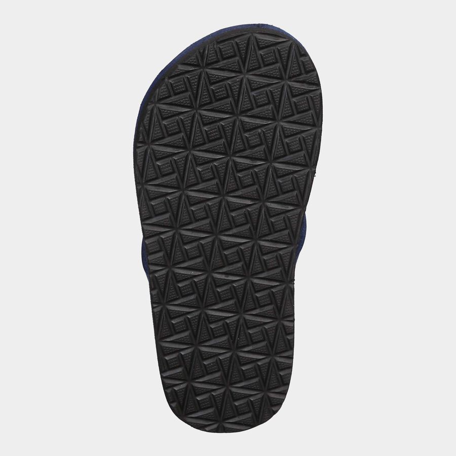 Kids Printed Slippers, Navy Blue, large image number null