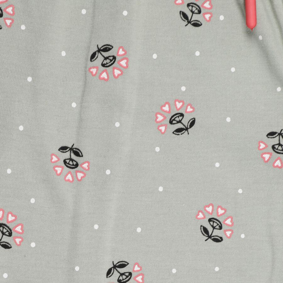 Girls' Pyjamas , हल्का हरा, large image number null