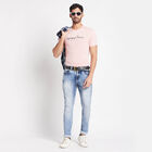Round Neck T-Shirt, Peach, small image number null
