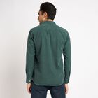 Men's 100% Cotton Casual Shirt , गहरा हरा, small image number null