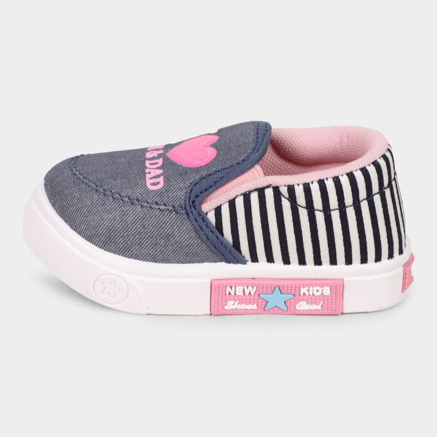Girls' Shoes, Blue, large image number null