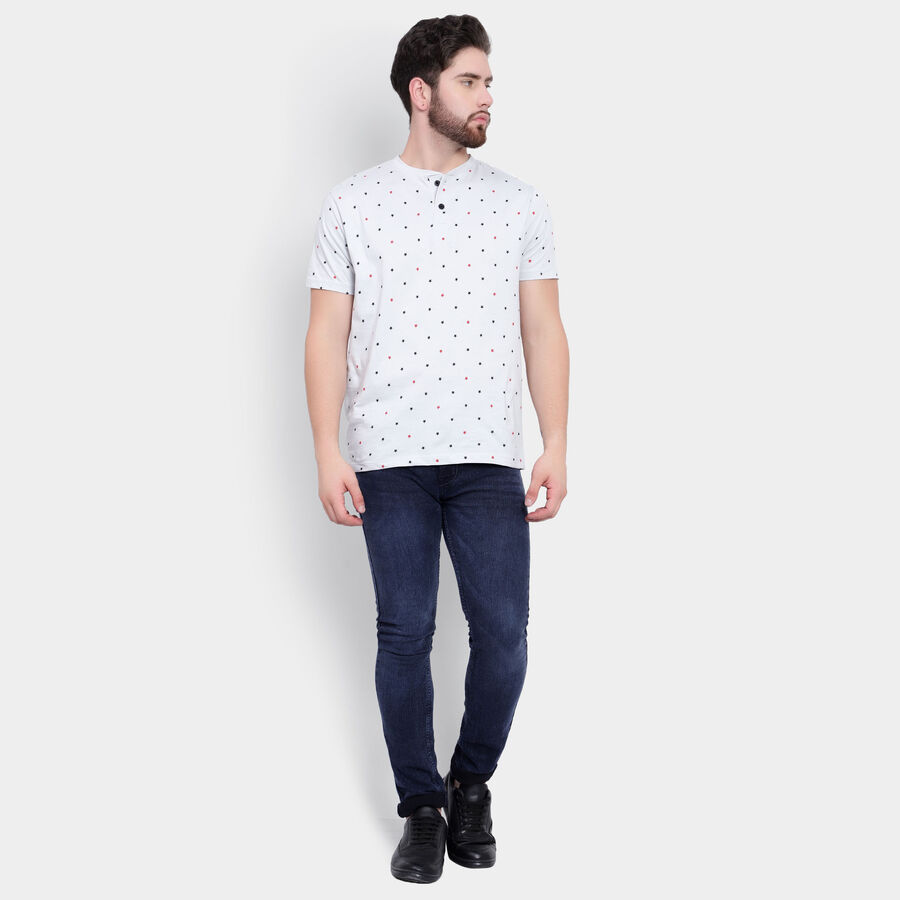 Henley T-Shirt, Light Grey, large image number null