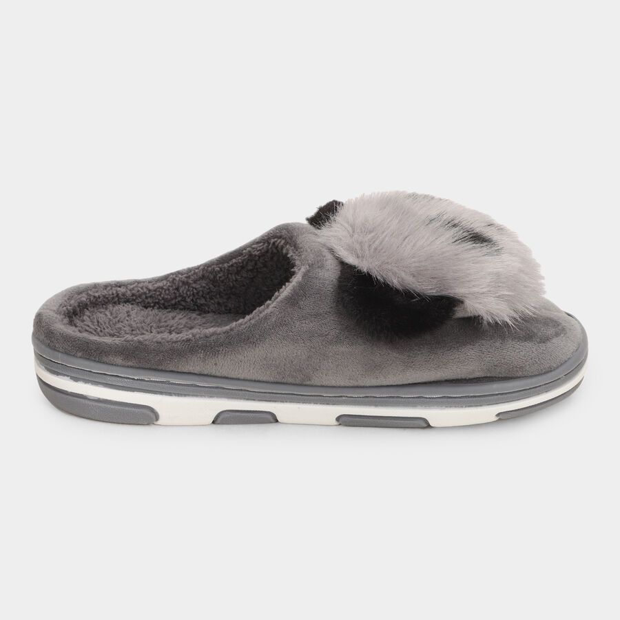 Ladies's Slippers, ग्रे, large image number null