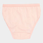 Girls Cotton Solid Panty, Pink, small image number null