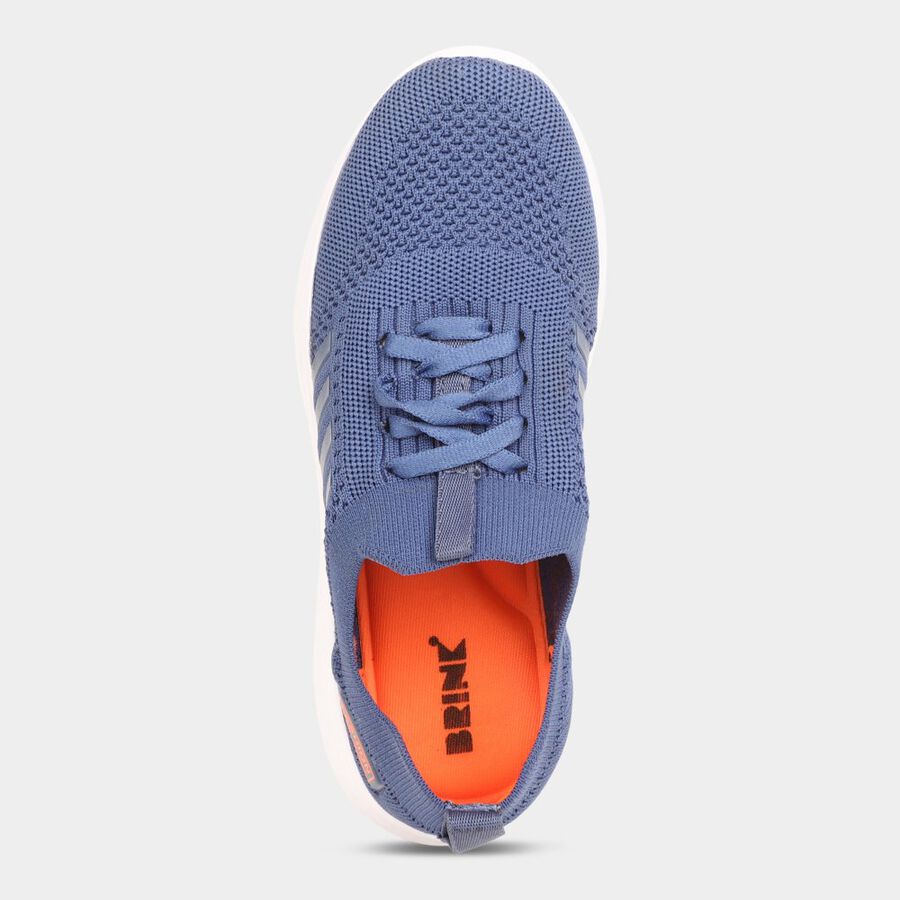Kids Athleisure Sports Shoes, नीला, large image number null