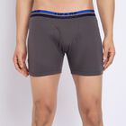 Men's 100% Cotton Trunks, गहरा ग्रे, small image number null