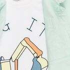 Infants' 100% Cotton Shirt, Aqua, small image number null