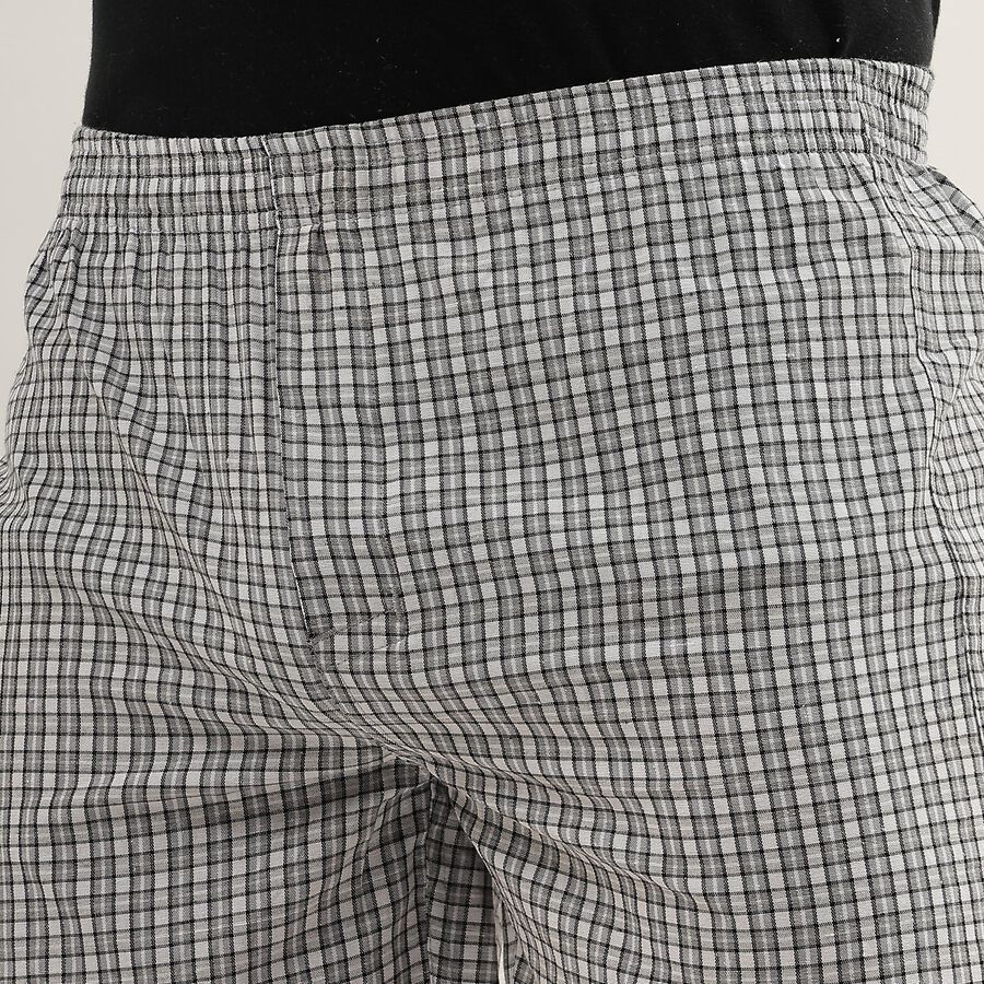 Men's Inner Elastic Boxers , Dark Grey, large image number null