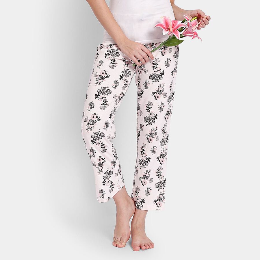 Ladies' Cotton Pyjama, Pink, large image number null