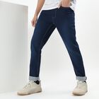 Men's Dark Indigo Slim Fit Jeans, Dark Blue, small