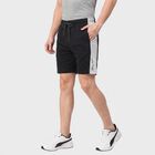 Men's Navy Blue Regular Fit Athletic Bermuda Shorts, नेवी ब्लू, small