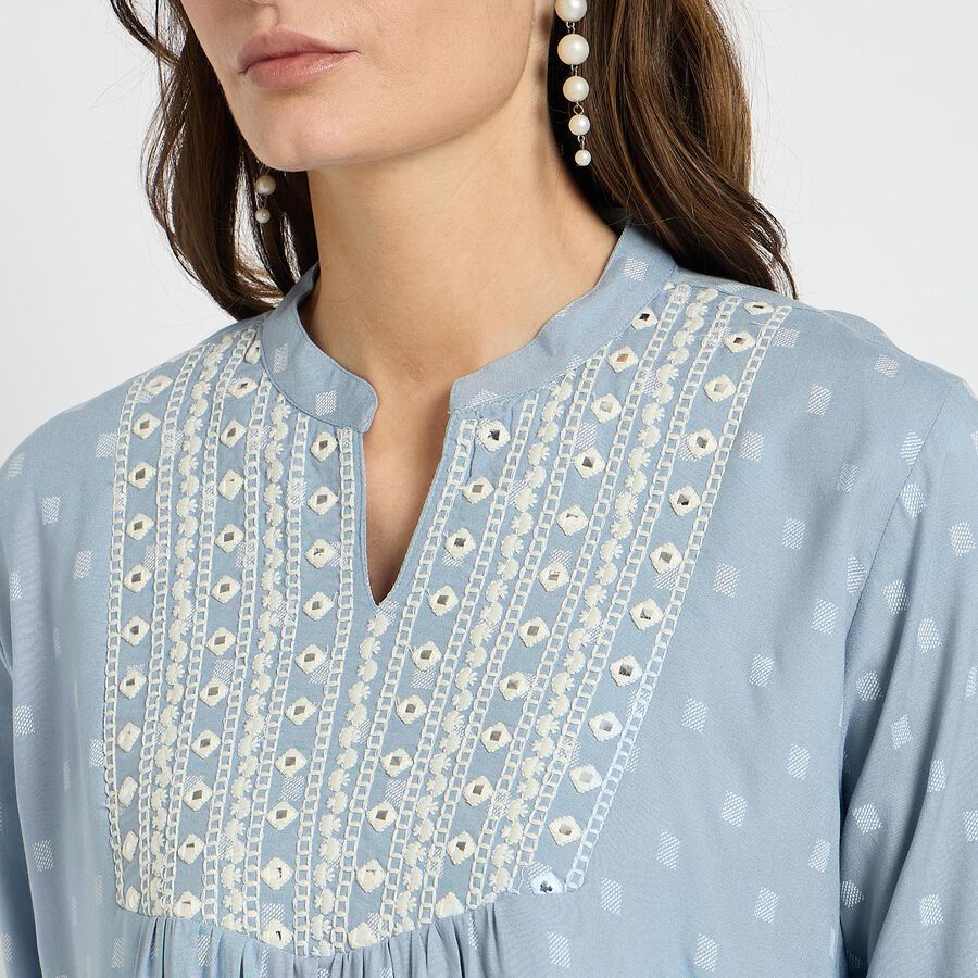 Ladies' Kurta , Light Blue, large image number null