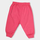 Infants' Bright Pink Jogger Fit Elasticated Pyjama, Pink, small image number null