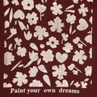 Girls' 100% Cotton T-Shirt, वाइन, small image number null