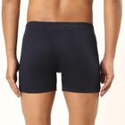 Men's Navy Blue Regular Fit Trunks, नेवी ब्लू, small