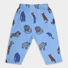 Infants' Cotton Pyjama, Mid Blue, small image number null