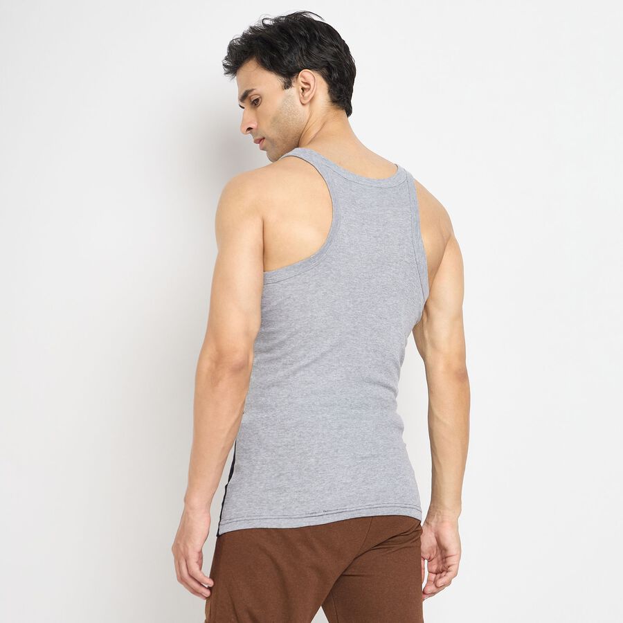 Men's Gym T-Shirt, मिश्रित हल्का ग्रे, large image number null