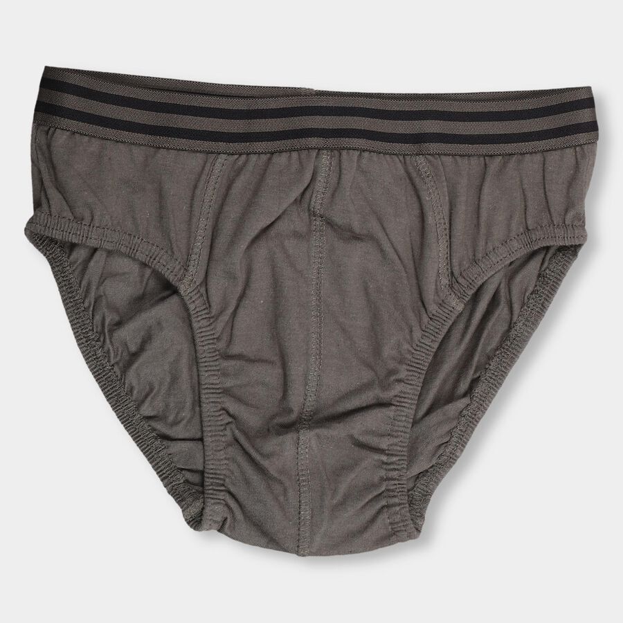 Boys' 100% Cotton Briefs , ओलिव, large image number null