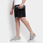 Men's Bermudas , काला, small