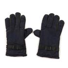 Men's Gloves, नेवी ब्लू, small
