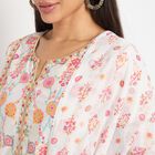 Ladies' 100% Cotton Ethnic Set, गुलाबी, small image number null
