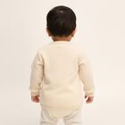 Infants Beige Full Sleeve Thermal, गहरा पीला, small image number null