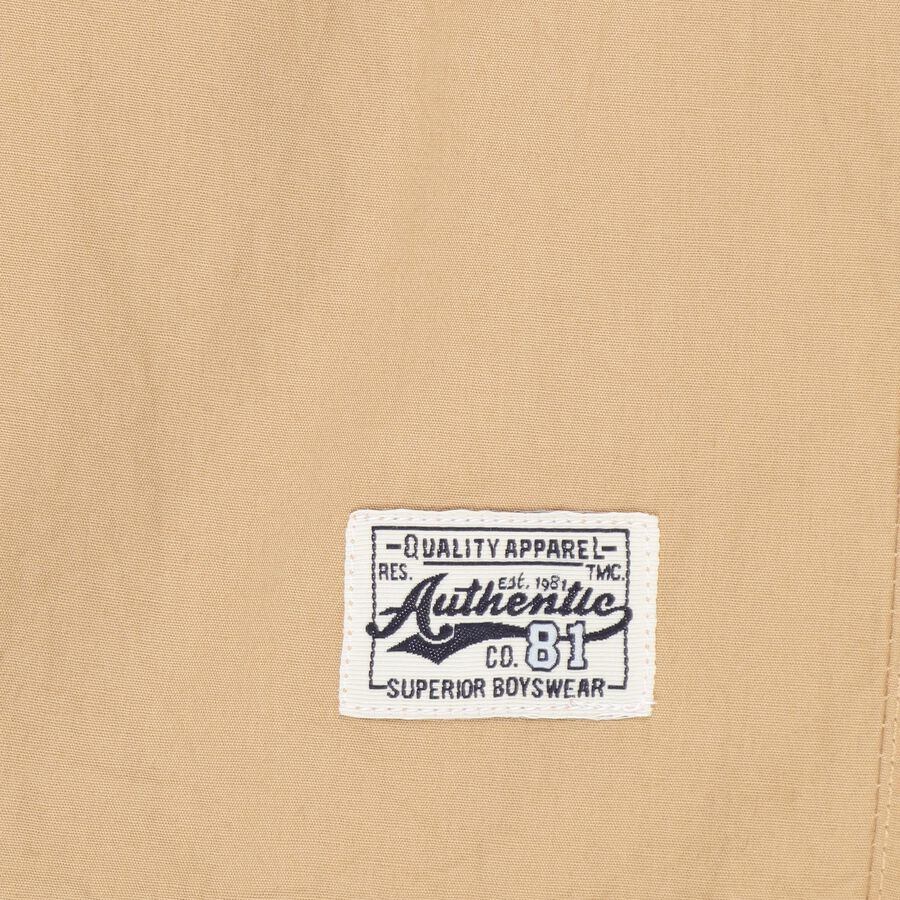 Boys' 100% Cotton Bermudas, गहरा पीला, large image number null